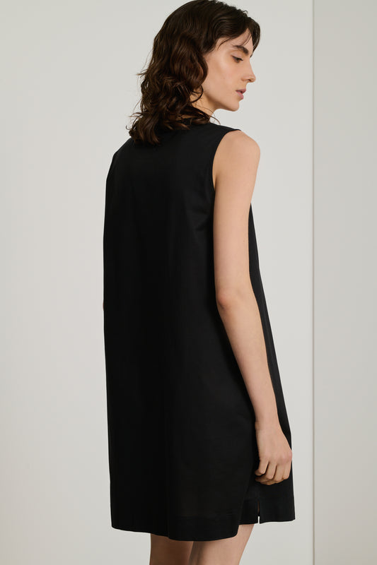 Robe Everett - Noir - Coton - Femme