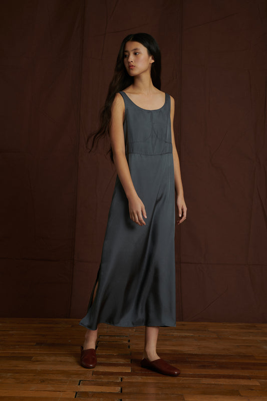 Robe Feminine - Gris Foncé - Femme