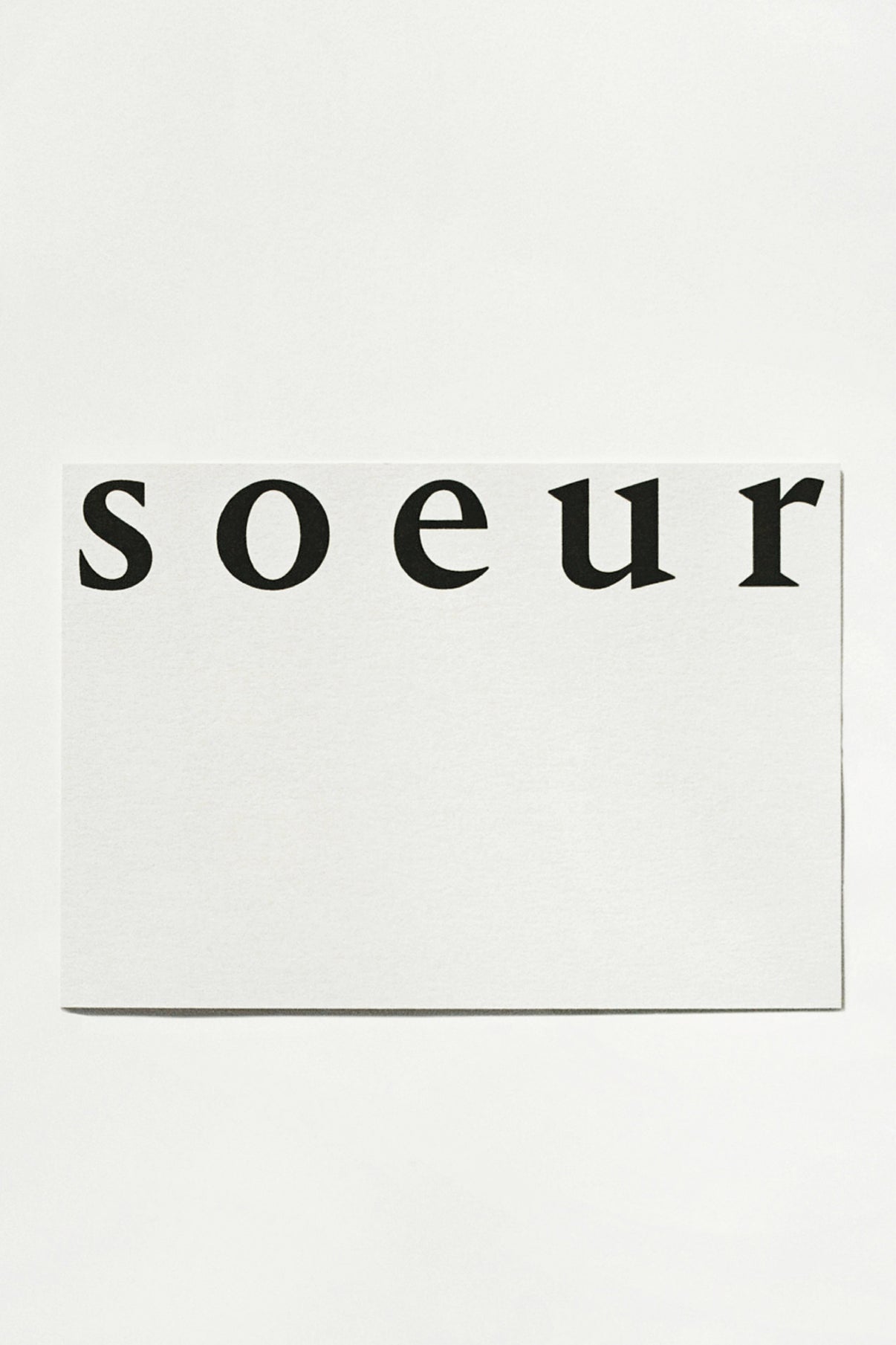 Soeur E-Gift Card N°5 vue 1