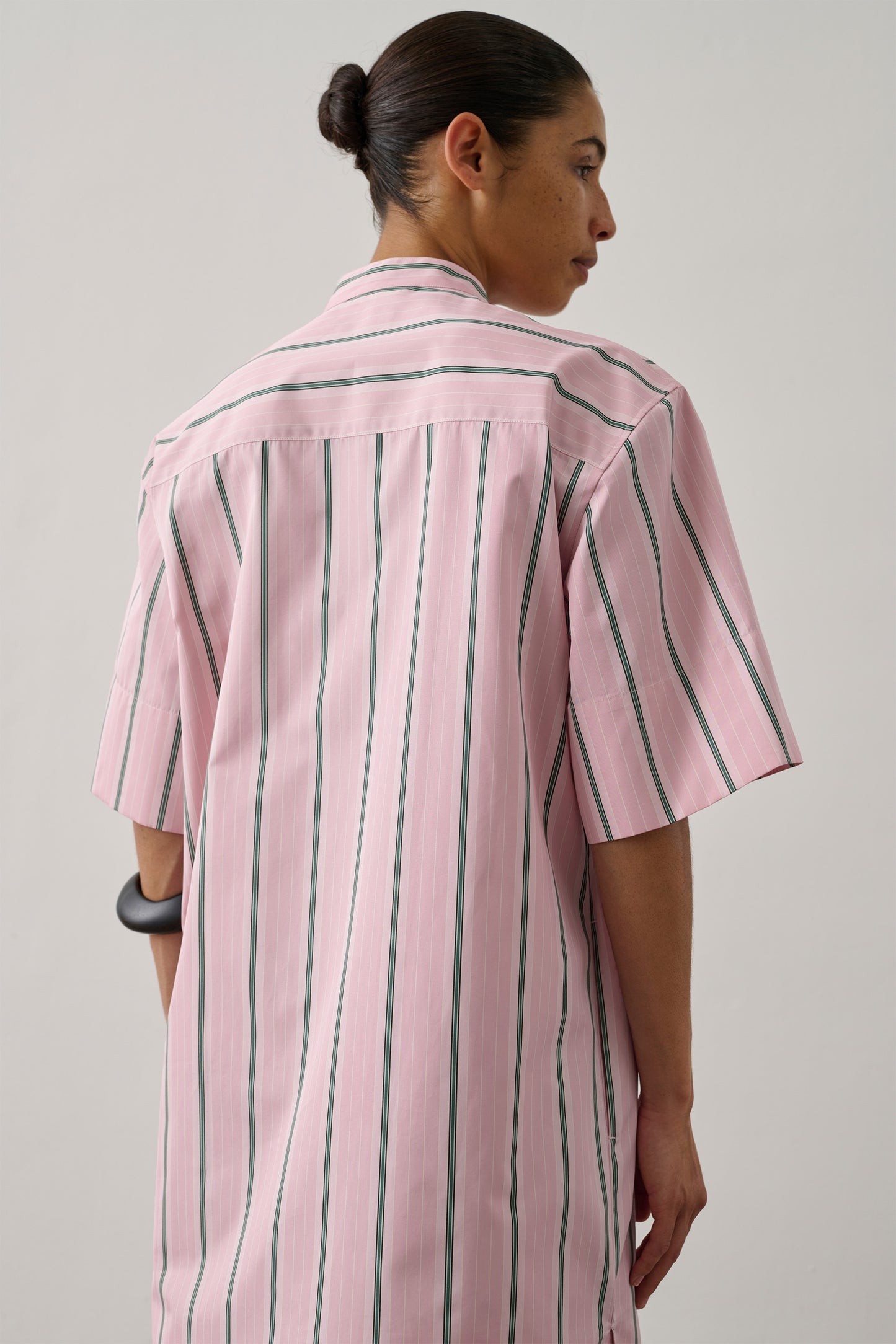 Robe Ilya - Rose/Gris - Coton - Femme