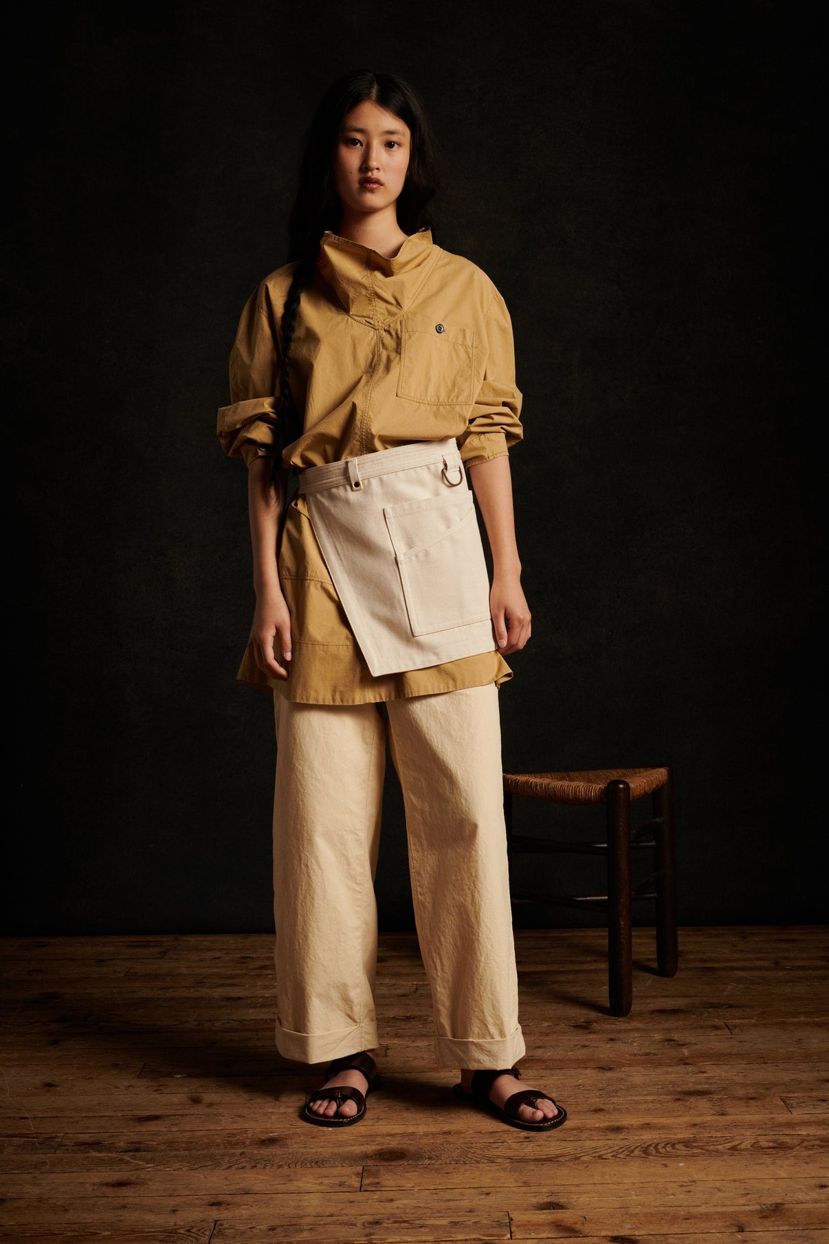 ROBE ULSAN BEIGE vue 6