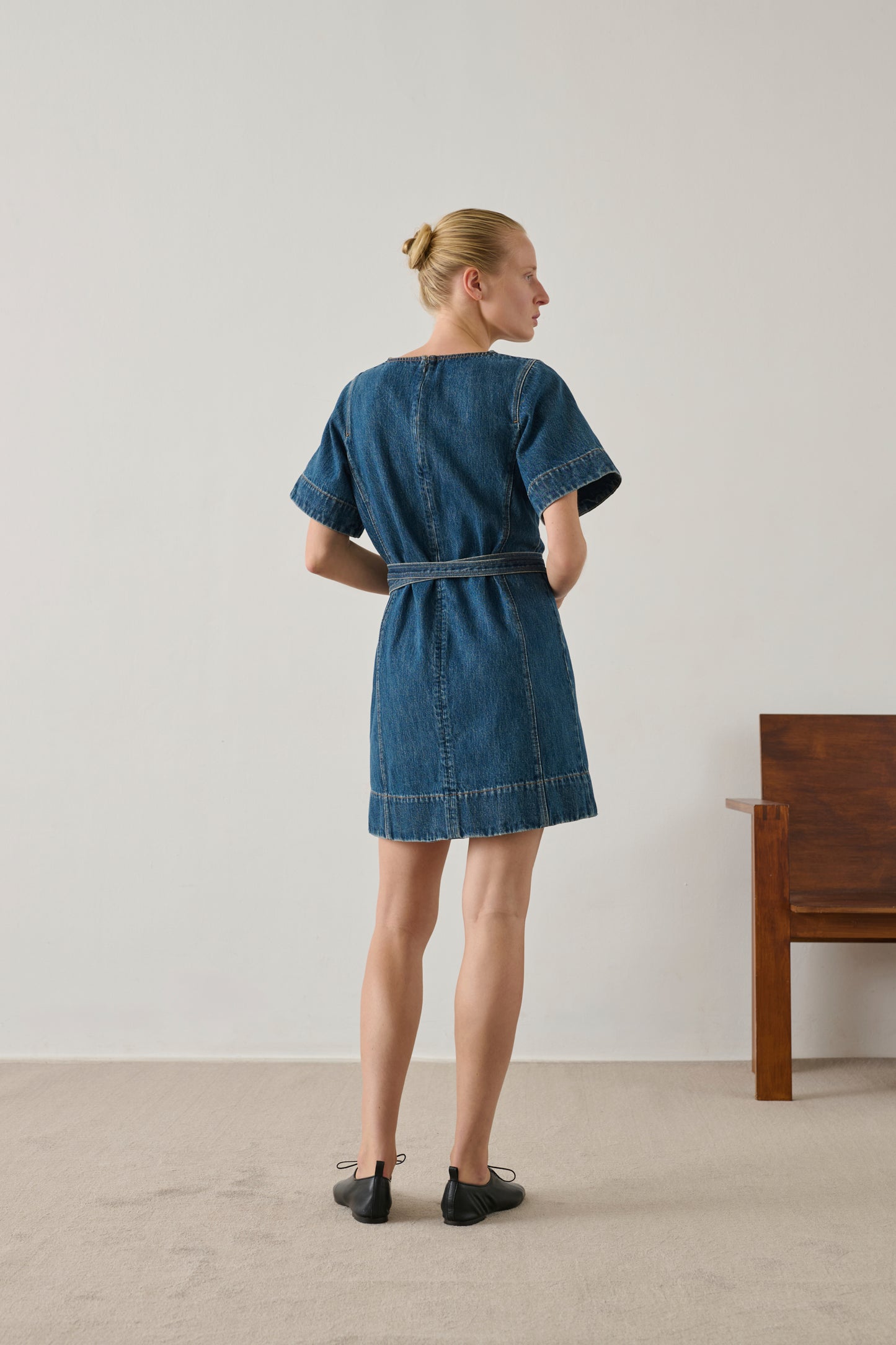 Robe Eclair - Bleu/Vert - Femme