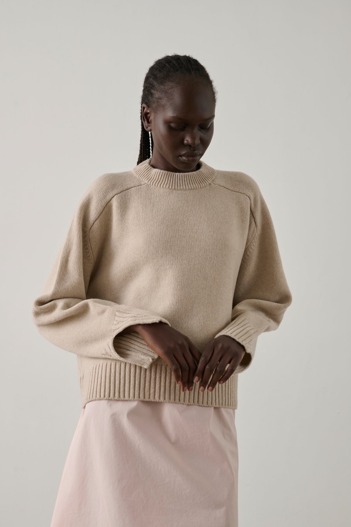 Pull Will - Ecru - Laine - Femme vue 2