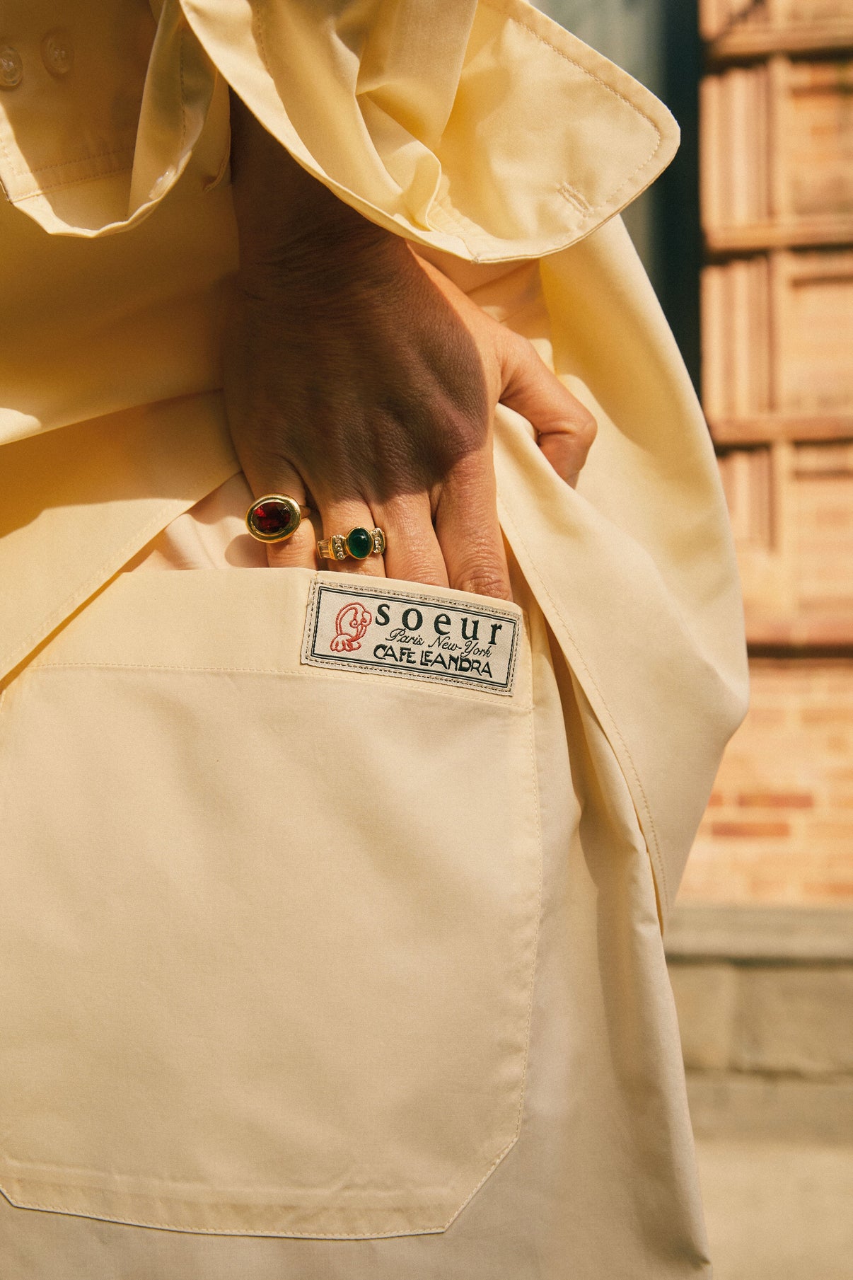 SHORT EAST SIDE ECRU vue 7