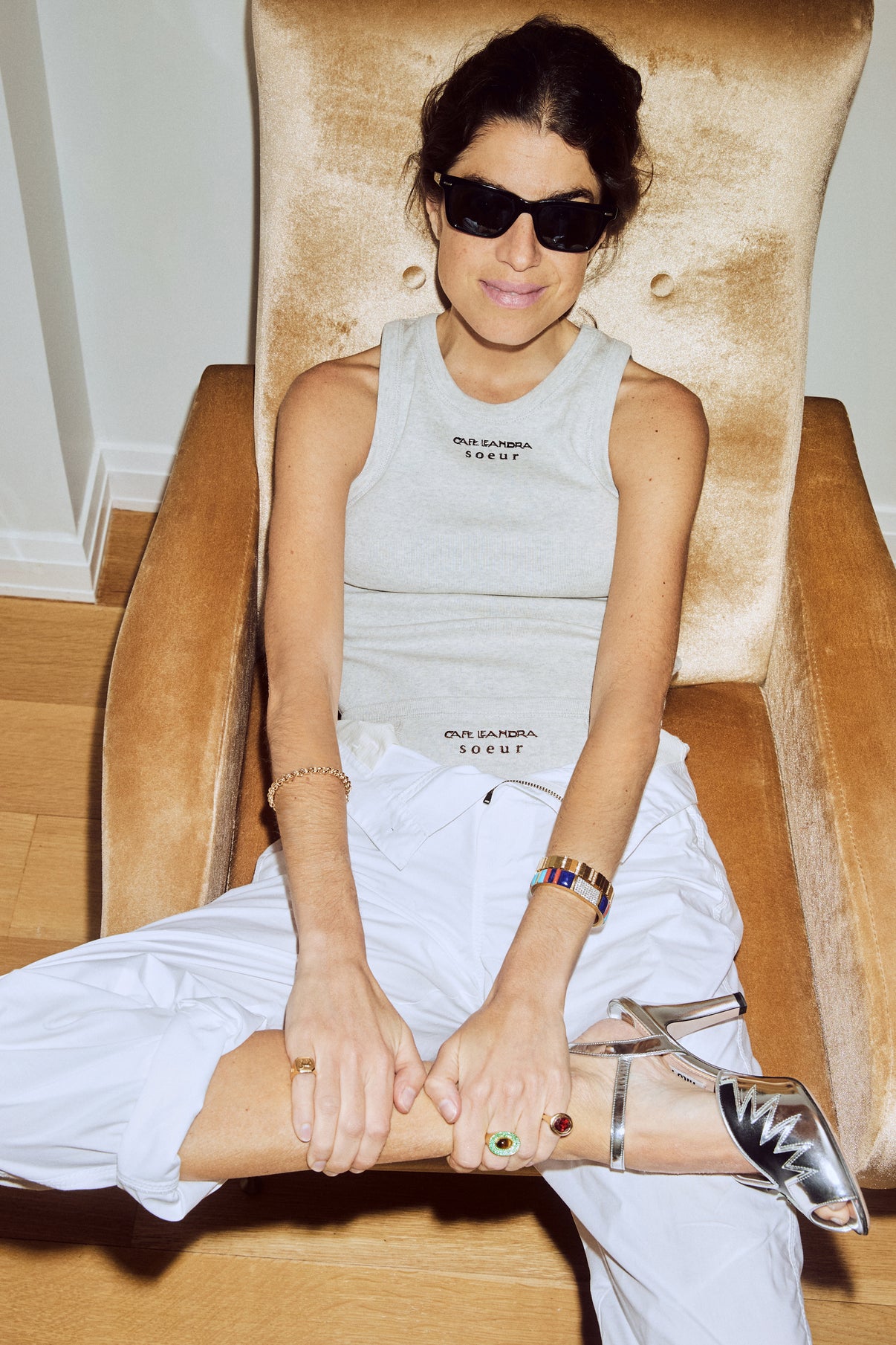 NAPOLEON WHITE TROUSERS vue 6